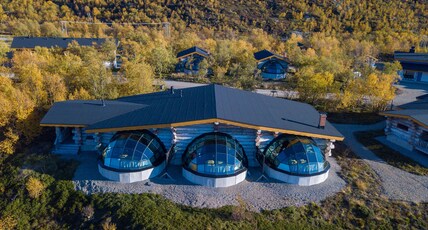 The Utsjoki Arctic Resort Lapland Room Type - Luxury Kelo-Glass Igloo