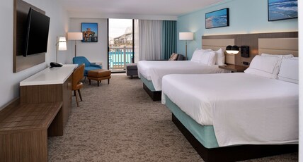 DoubleTree by Hilton Corpus Christi Beachfront Room Type - 2 QUEENS W SIDE BEACH VIEW