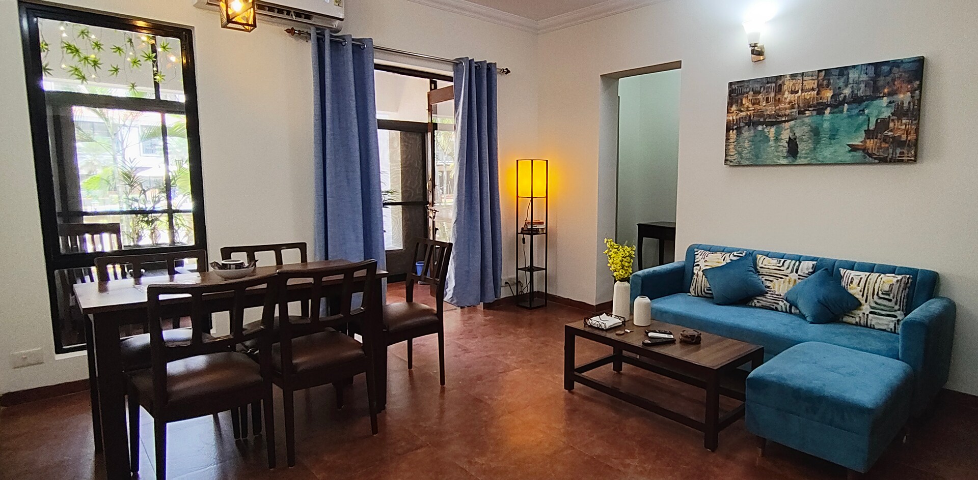 2BHK Apartment Ground Floor with Pool, Reserved Parking | Arpora, North Goa - Tap to explore photos