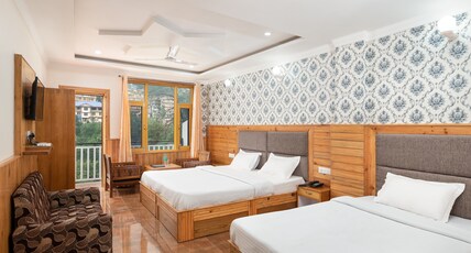 Hotel Mount View Mcleodganj Room Type - Family Suite with Balcony and Valley View