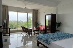 Sunset View Studio Apartment Near Ashvem Beach