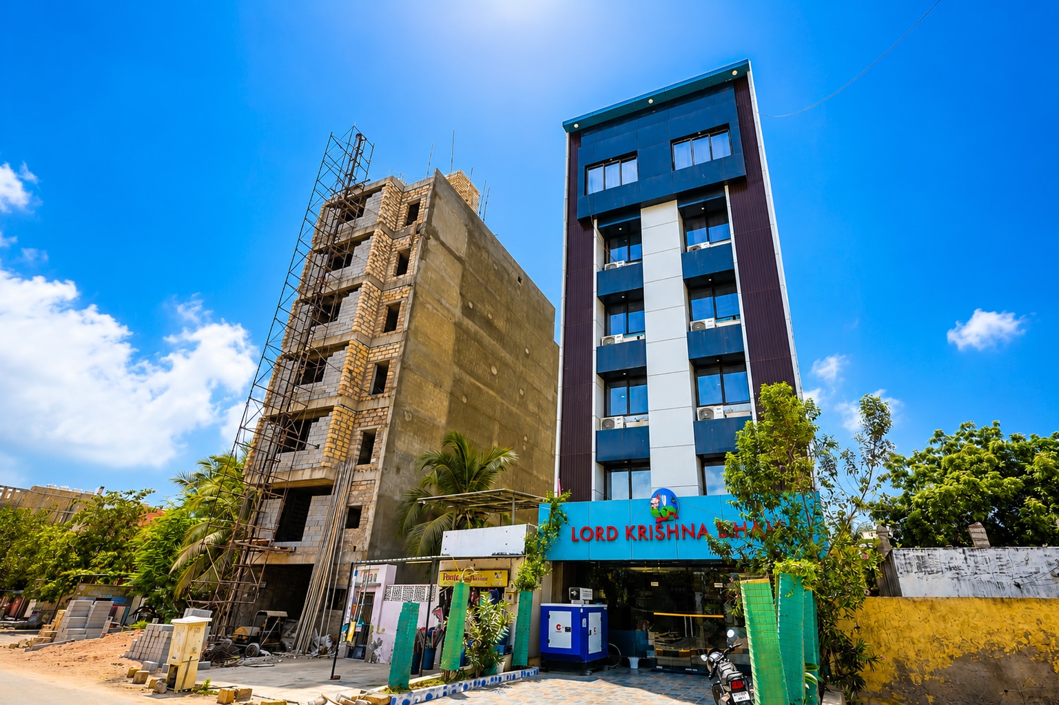 Hotel Lord Krishna Dham, Dwarka - Tap to explore photos