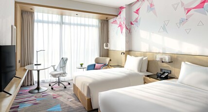 Hilton Garden Inn Shenzhen World Exhibition & Convention Ctr Room Type - TWIN GUEST ROOM