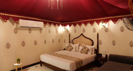 MAHADEV VILLA ELITE Room Type - Elite Tent With Private Sitout