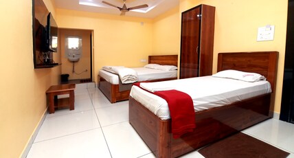 Samrat Residency Room Type - Semi suite room for 3 Pax