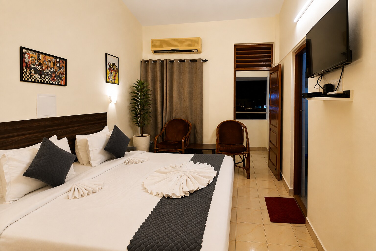Holiday Beach Resort in Candolim - Tap to explore photos