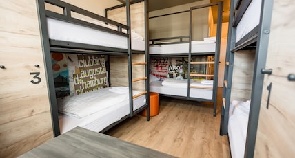 a&o Hamburg Hauptbahnhof Room Type - Bed in 6-Bed Dormitory Room