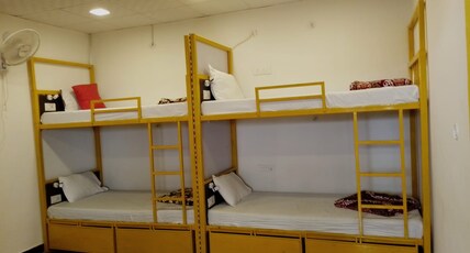 Bedweiser Backpackers Hostel Room Type - AC Mixed Dorm | 1 Bed in 6-Bunk Bed  Dorm | Shared Attached Bathroom