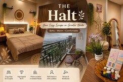 Address of The Halt Luxury Stay Near Expo Mart Pari Chowk