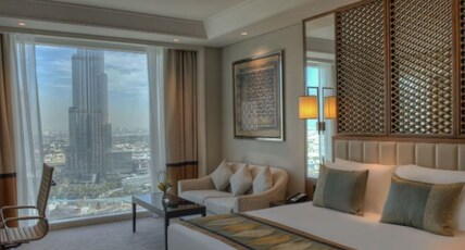 Taj Dubai Room Type - Luxury Burj View Room King Bed