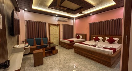 Resort Akash Room Type - Deluxe Bedroom with Triple Sharing Resort Akash Room Type - Deluxe Bedroom with Triple Sharing
