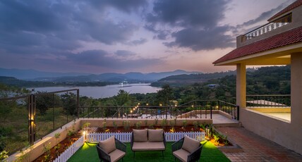 SaffronStays Lakefront Nivriti Room Type - SaffronStays Lakefront Nivriti