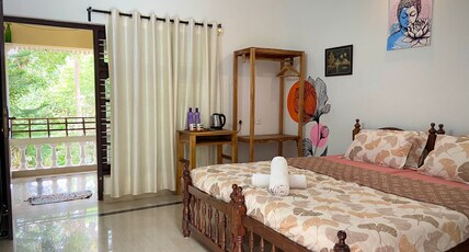 Mango Villa Varkala Room Type - AC DOUBLE ROOM WITH BALCONY