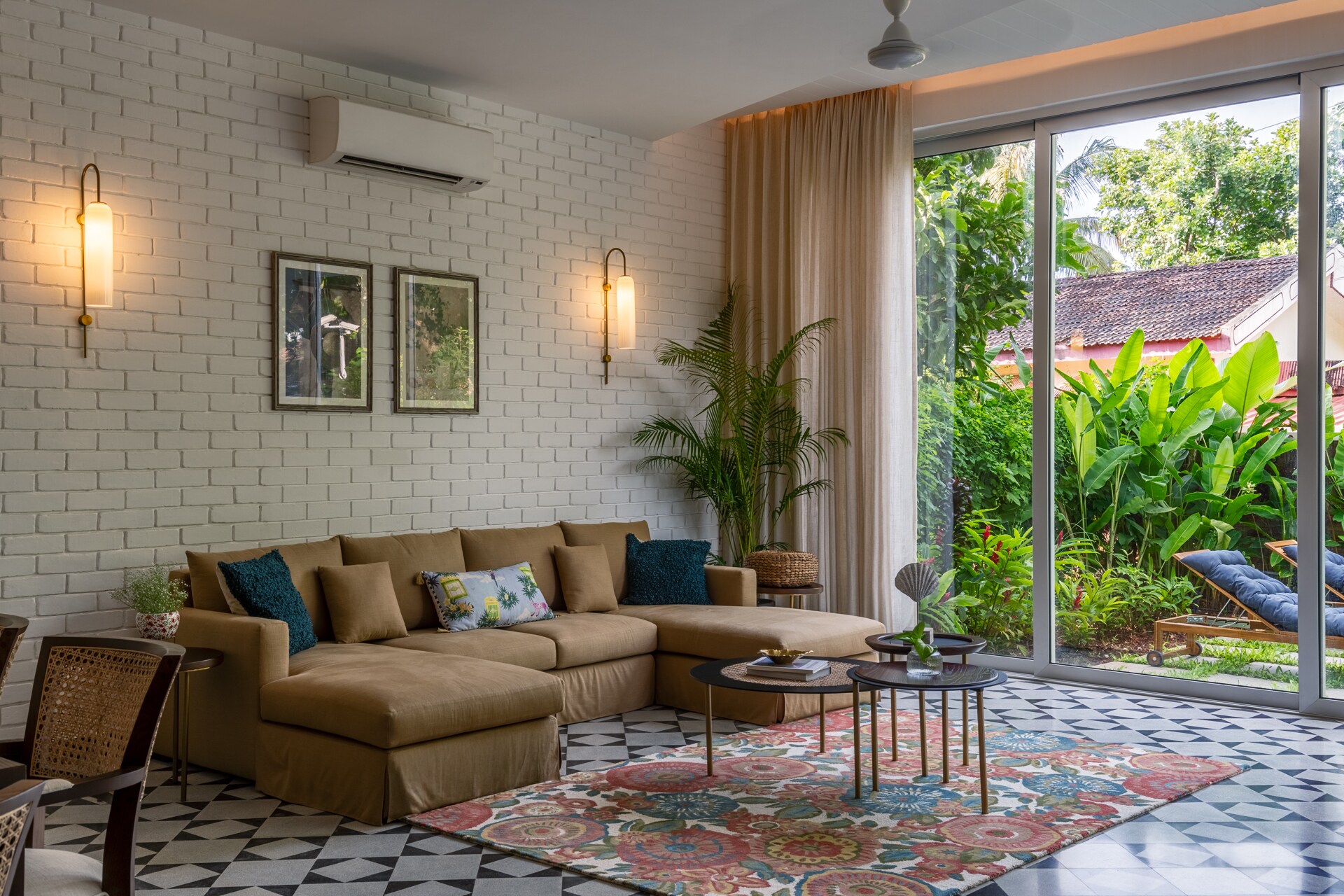 La Dora by The Blue Kite - 3BHK Villas with Private Pool, 5mins to Vagator Beach - Tap to explore photos