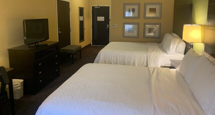 Holiday Inn Express & Suites LANSING-DIMONDALE Room Type - 1 Kng 2 Qn 1 Bdrm Suite with Lvng Area