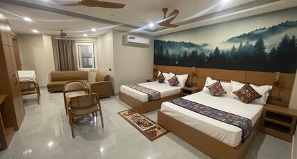 The Mewar By vasundhara Hotels A unit of Tip Top Room Type - Family room with 2 double bed