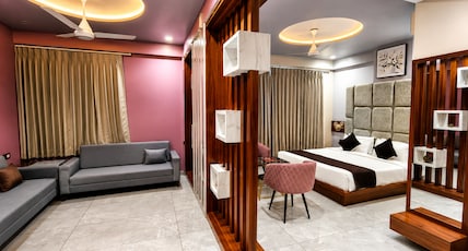 Hotel Mohan Palace (5 Min walk from Khatu Shyam Ji Temple) Room Type - Grand Comfort Suite Hotel Mohan Palace (5 Min walk from Khatu Shyam Ji Temple) Room Type - Grand Comfort Suite