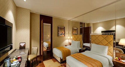 Niranta Airport Transit Hotel & Lounge Terminal 2 Arrivals/Landside Room Type - Comfort Twin Room