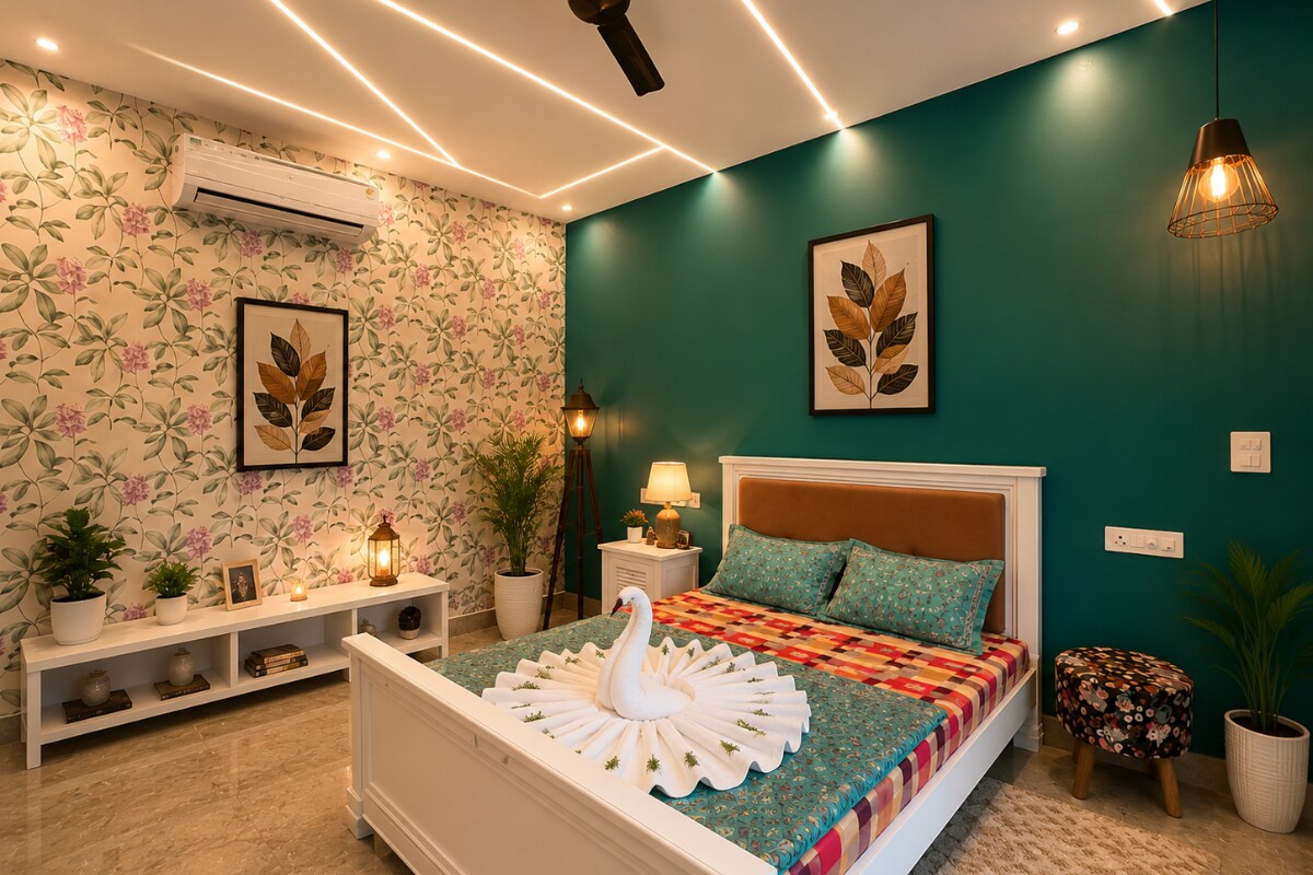 The Promise Land | Private Cottage Room in Ajmer - Tap to explore photos