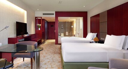 Hilton Guangzhou Science City Room Type - DELUXE TWIN WITH BALCONY