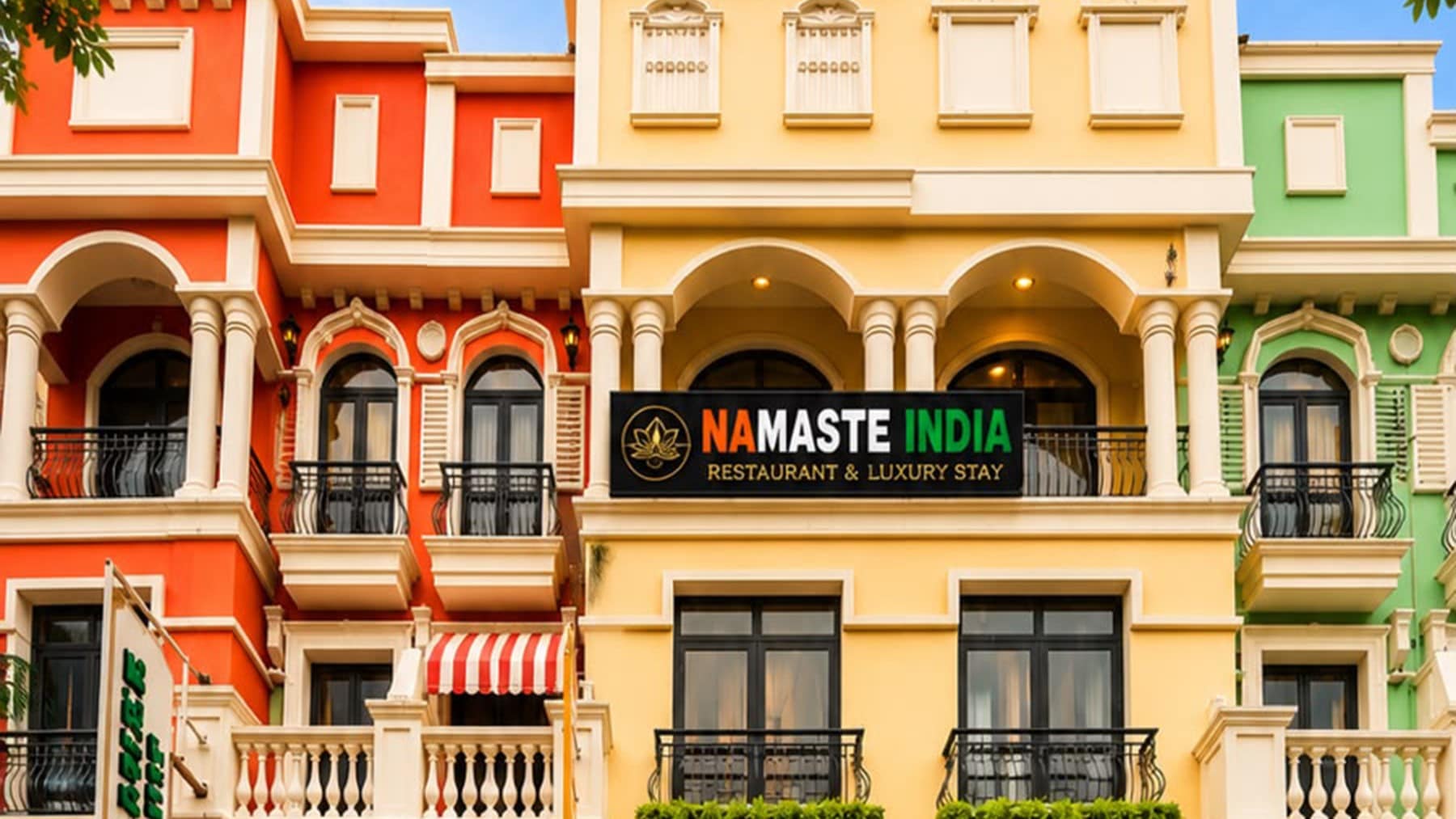 Namaste India luxury stay & Indian Restaurant - Tap to explore photos