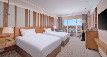 DoubleTree by Hilton Changbaishan Hot Spring Room Type - TWIN DLX ROOM WITH BALCONY