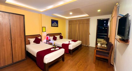 Thamel Grand Hotel Room Type - Deluxe Double or Twin Room - with Balcony and Breakfast Thamel Grand Hotel Room Type - Deluxe Double or Twin Room - with Balcony and Breakfast
