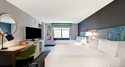 Hampton Inn by Hilton Egg Harbor Township Atlantic City Room Type - 2 QUEENS W  FRIDGE MICROWV