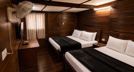 R.J. HOUSE Room Type - Wooden 4Bedded Family Room