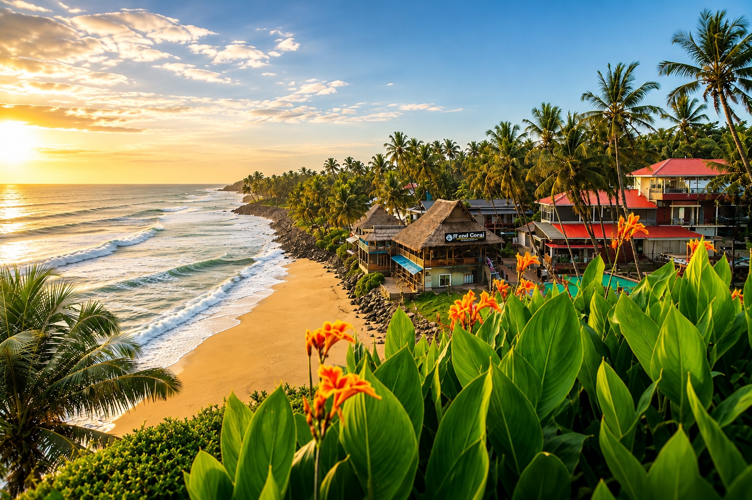 Black Beach Resort, Varkala - Tap to explore photos