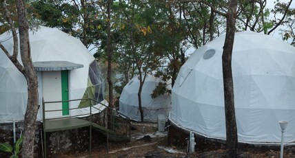 Lemongrass Hill Eco-Retreat Room Type - Valley view Elite Geodesic Dome