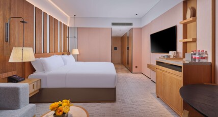 DoubleTree by Hilton Changbaishan Hot Spring Room Type - KING PREM RM WITH BATHTUB
