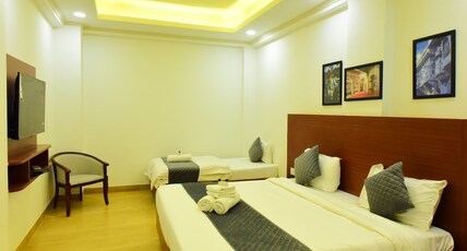 The Marwar Regency Room Type - TRIPLE BED A.C. ROOM (1 DOUBLE & 1 SINGLE BED)