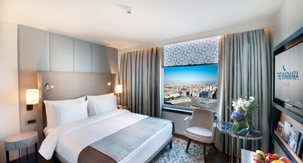 The Marmara Taksim Room Type - Corner Double Room with City View The Marmara Taksim Room Type - Corner Double Room with City View