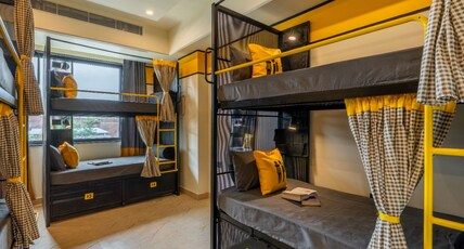The Hosteller Agra, Tajganj Room Type - Bed in 6 Bed Mixed Dormitory