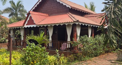 Crimson Bricks & Woods, Resort Style Cottages Karjat Room Type - Wada with Jacuzzi - Quad Room