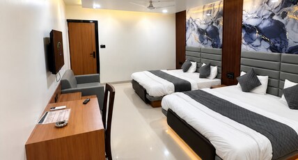 Hotel Peacock Anand. Room Type - Three Bed Room