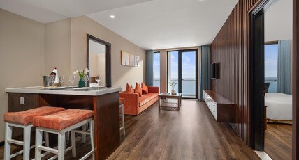 Yarra Ocean Suites Danang Room Type - Two-Bedroom Apartment Residence Ocean View with Balcony Yarra Ocean Suites Danang Room Type - Two-Bedroom Apartment Residence Ocean View with Balcony