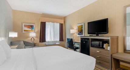 Best Western Plus New England Inn & Suites Room Type - 1 King Bed, Non-Smoking, Jacuzzi, Microwave And Refrigerator, High Speed Internet Access, Full Break