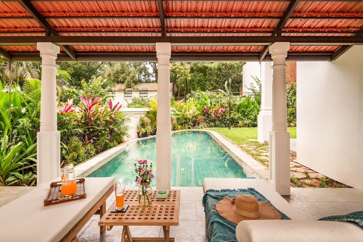 La Morella by The Blue Kite - 4BHK Villa with Large Private Pool & Garden,15min to Anjuna Beach (A3) - Tap to explore photos