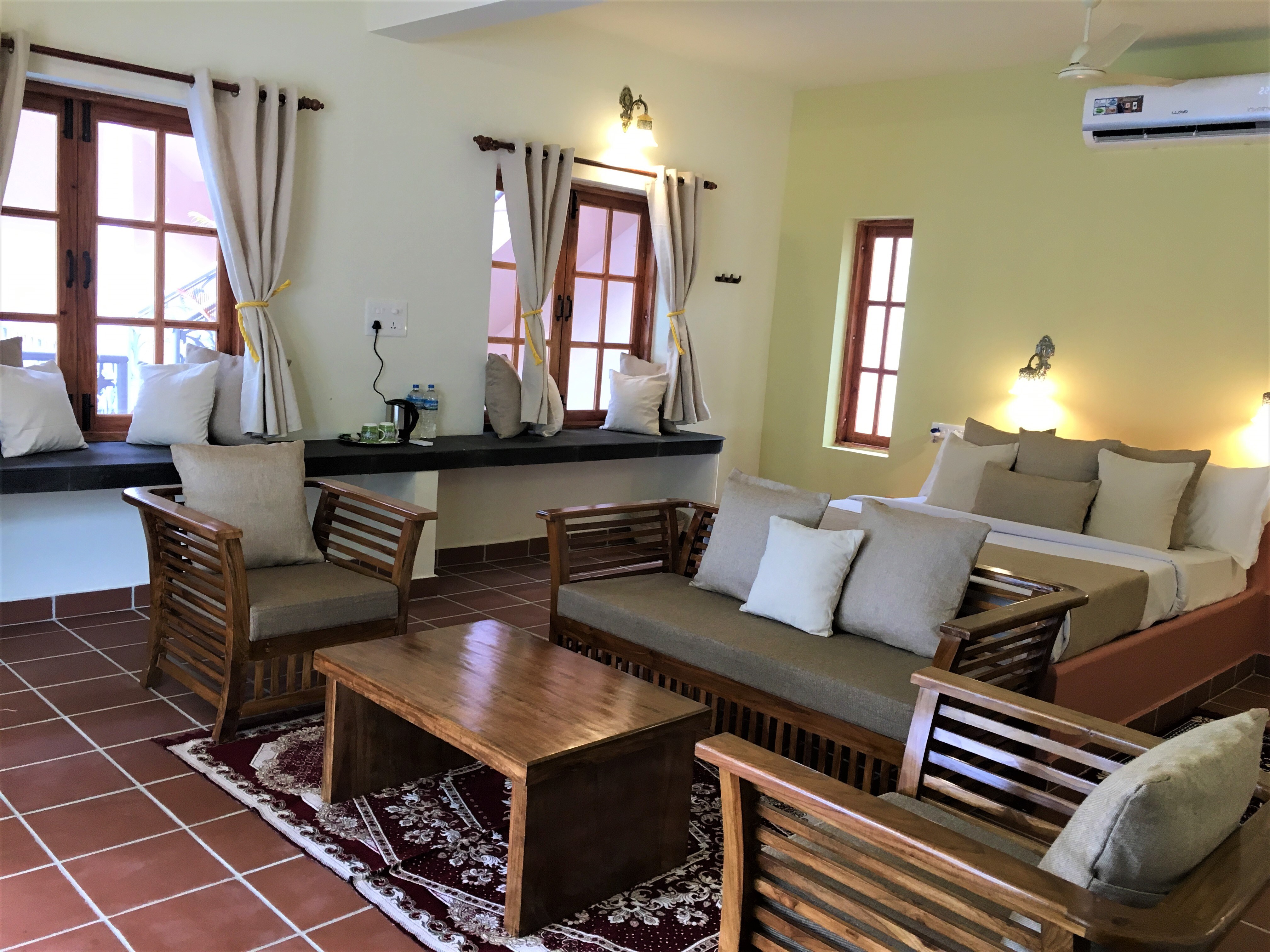 Mandaram Villas | Rooms & Pool - Tap to explore photos