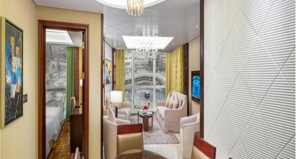 Al Marwa Rayhaan by Rotana Room Type - Partial Haram view One bedroom Suite Al Marwa Rayhaan by Rotana Room Type - Partial Haram view One bedroom Suite