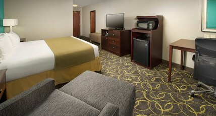 Holiday Inn Express & Suites DFW-GRAPEVINE Room Type - 1 King Stndrd Mobil Access Roll Shwr