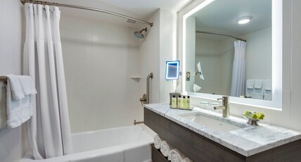 InterContinental Saint Paul Riverfront, an IHG hotel Room Type - 2 Queen Classic River View Walk-in Shower InterContinental Saint Paul Riverfront, an IHG hotel Room Type - 2 Queen Classic River View Walk-in Shower