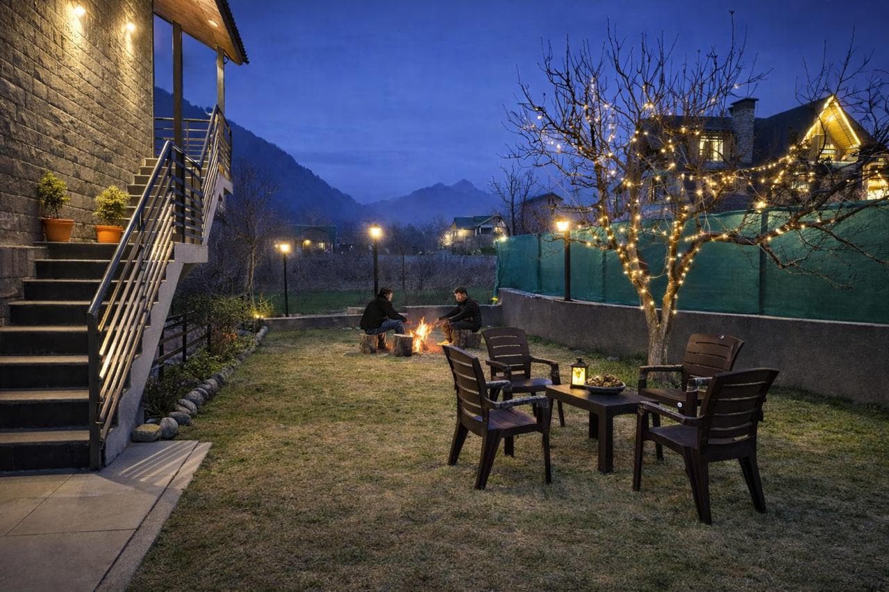 Odbostays Manali  Jacuzzi & Bonfire Boutique Retreat - Tap to explore photos