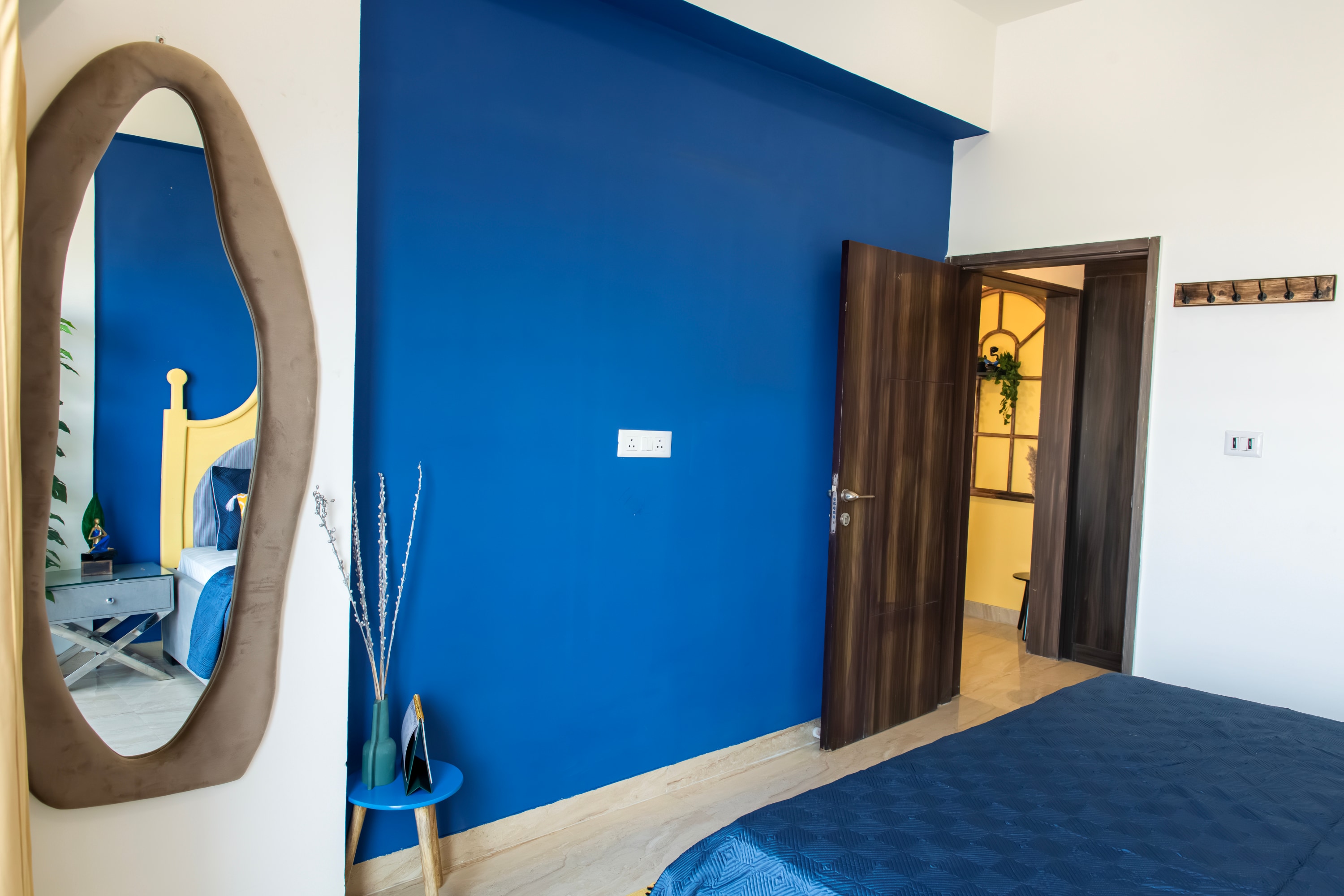 Artistic Haven by Brij Stays II 1BHK Apartments | Close to Temple - Tap to explore photos