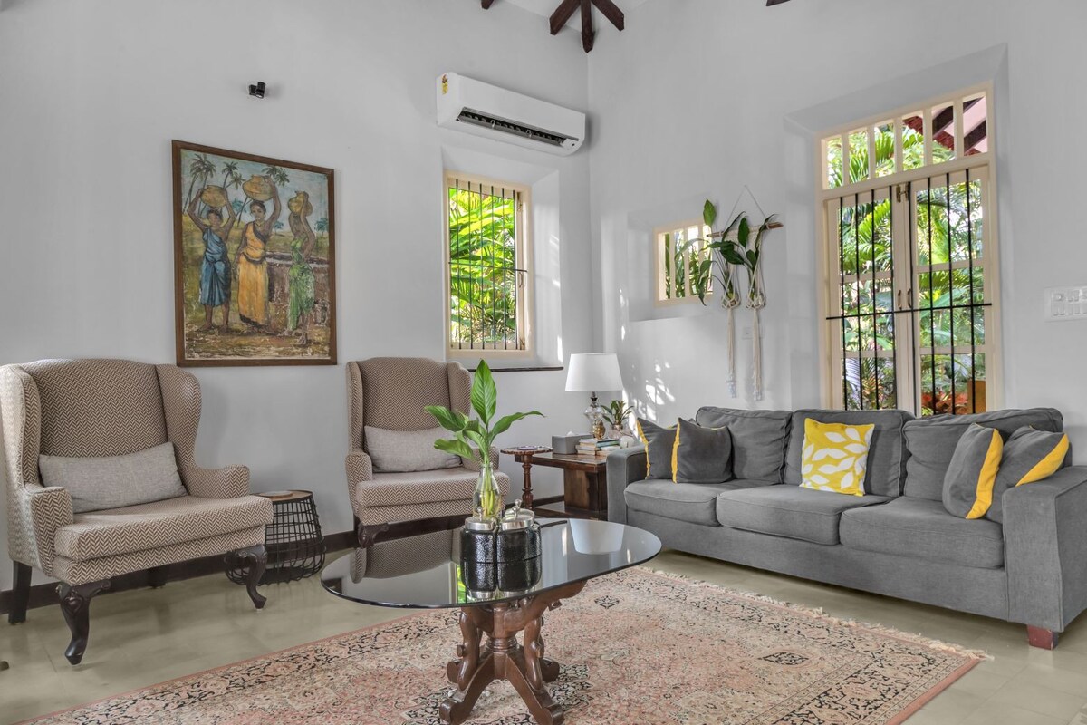 3BHK Villa Serene with Private Pool in Parra by AVISA HOMES - Tap to explore photos