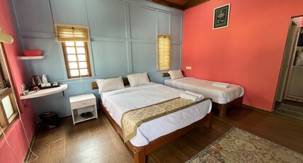 Manas Jungle Retreat Boutique Resort Room Type - Executive River View AC Triple with Balcony Manas Jungle Retreat Boutique Resort Room Type - Executive River View AC Triple with Balcony