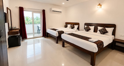 Alisha Resort Baga Goa Room Type - Family Deluxe AC Room With Balcony WIFI Alisha Resort Baga Goa Room Type - Family Deluxe AC Room With Balcony WIFI