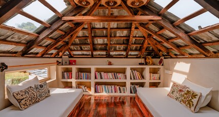 The Attic Library by AVVAs Stays Room Type - Attic Library